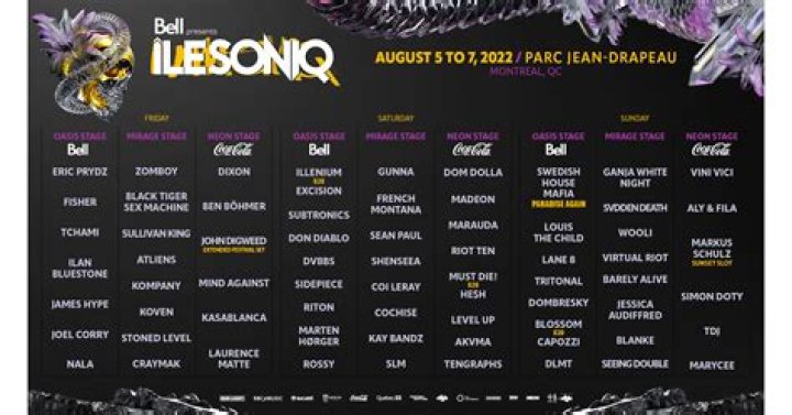 Electronic Music Festival îLESONIQ 2022 Reveals Full Daily Lineup Featuring Swedish House Mafia, French Montana, Gunna and More